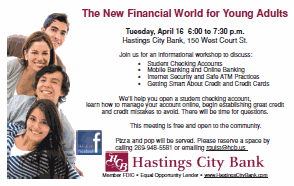 new financial world workshop