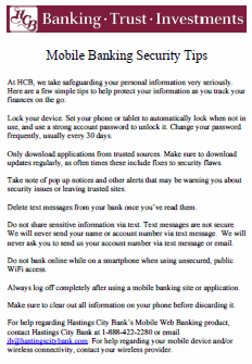 mobile banking security tips
